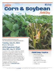 WFREC 2025 Corn & Soybean Field Day