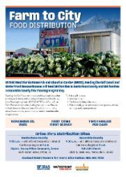 2025 WFREC Farm to City Flyer